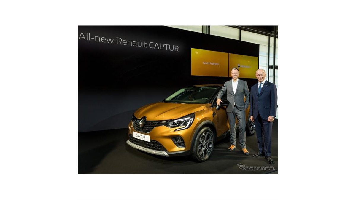 ルノー キャプチャー 新型、2世代目を発表…フランクフルトモーター