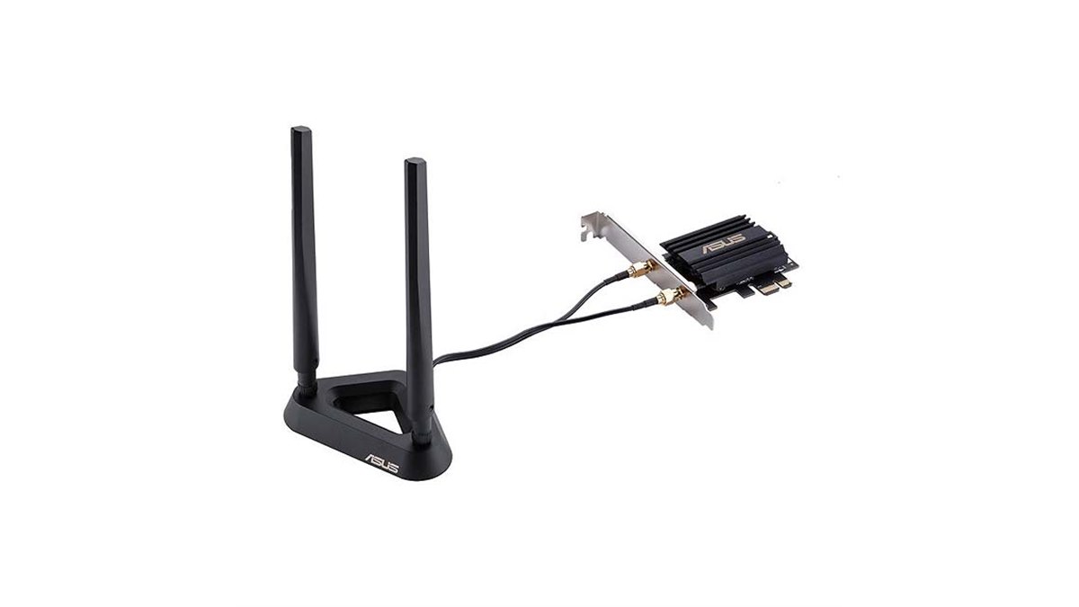 ASUS、Wi-Fi 6とBluetooth 5.0に対応したPCIe接続の無線LAN子機