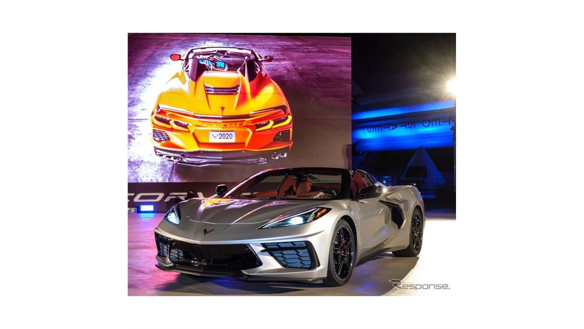 シボレー コルベット・コンバーチブル 新型発表…歴代初の電動