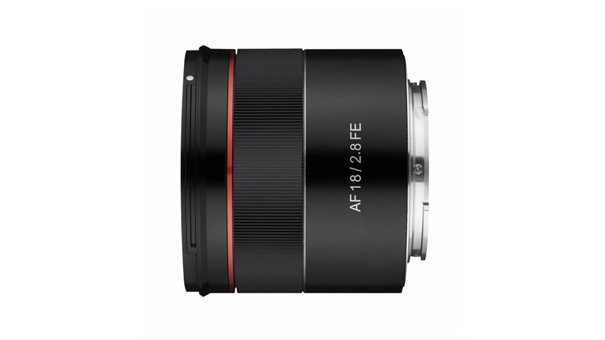 サムヤン、重さ145gの超広角単焦点レンズ「AF 18mm F2.8 FE