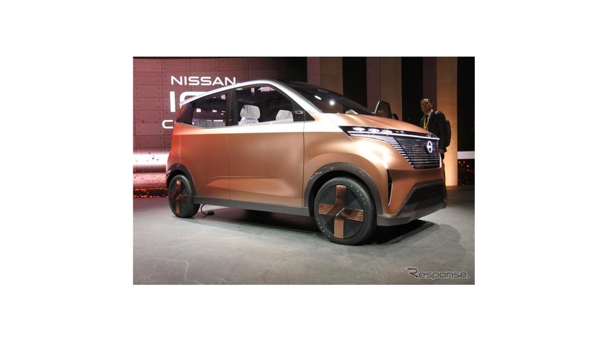 日産、軽EV『IMk』を東京モーターショー2019で世界初公開 - 価格.com