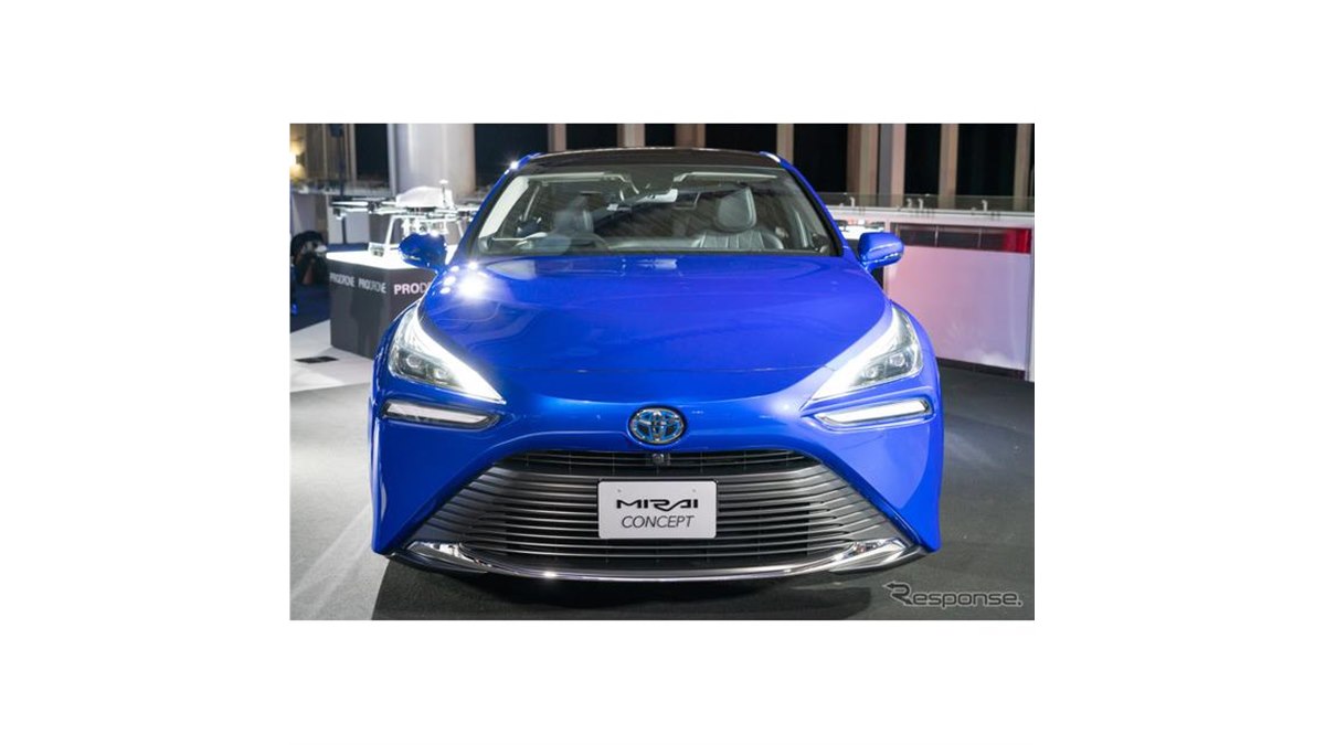 スポーティなデザインで後輪駆動、刷新されたトヨタの燃料電池車