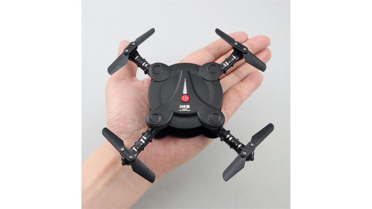 【新品1円】大人気ドローン（折りたたみ式/スマホ操作可） 4DRC ドローン カメラ付き 初心者 スマホ操作 120°広角カメラ 4k 高