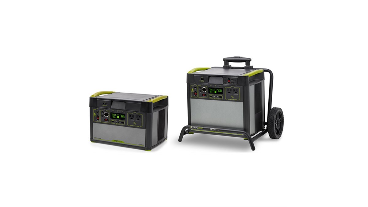 Goal Zero、ソーラーパネル対応のポータブル電源「Yeti Lithium WiFi