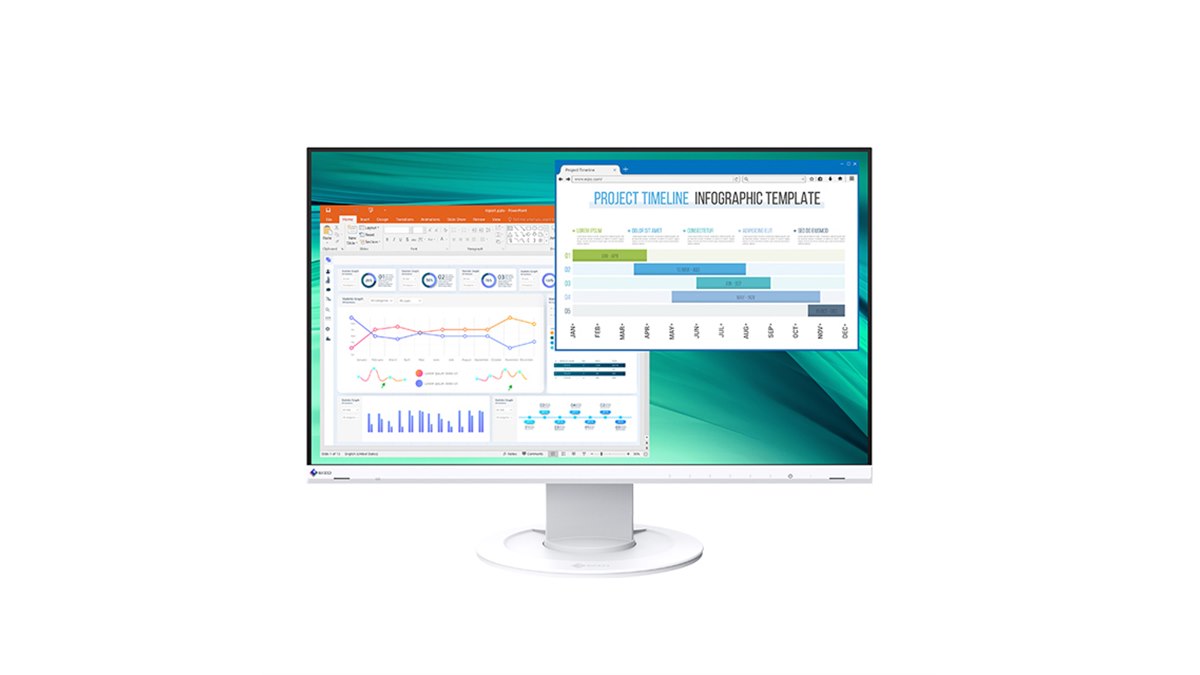 EIZO、「フレームレスモニター」に23.8型/22.5型をラインアップ - 価格.com