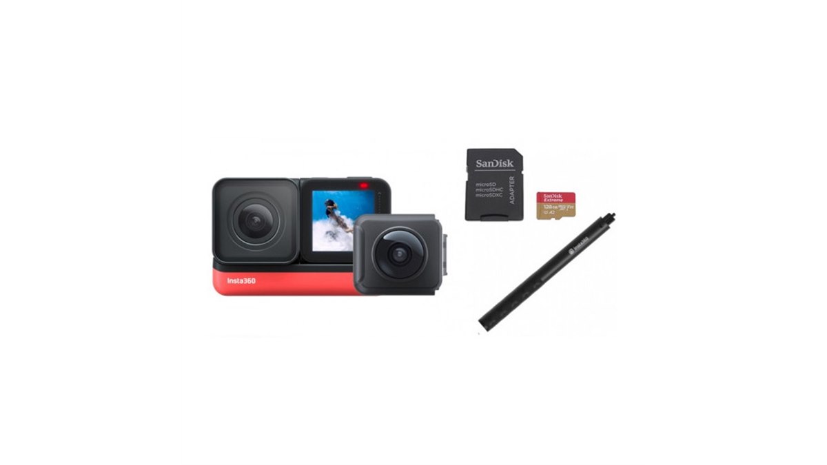 セキド、「Insta360 ONE R」と自撮り棒＋microSDXCのセット発売