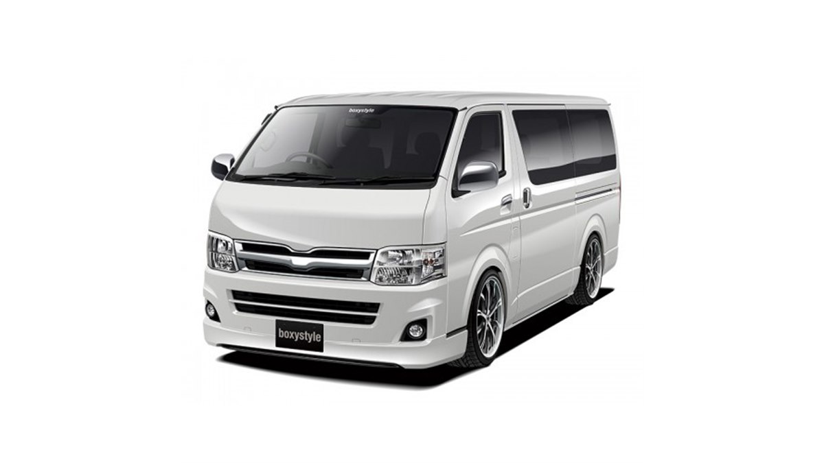 AOSHIMA、トヨタ「TRH200V ハイエーススーパーGL」フルエアロ仕様を