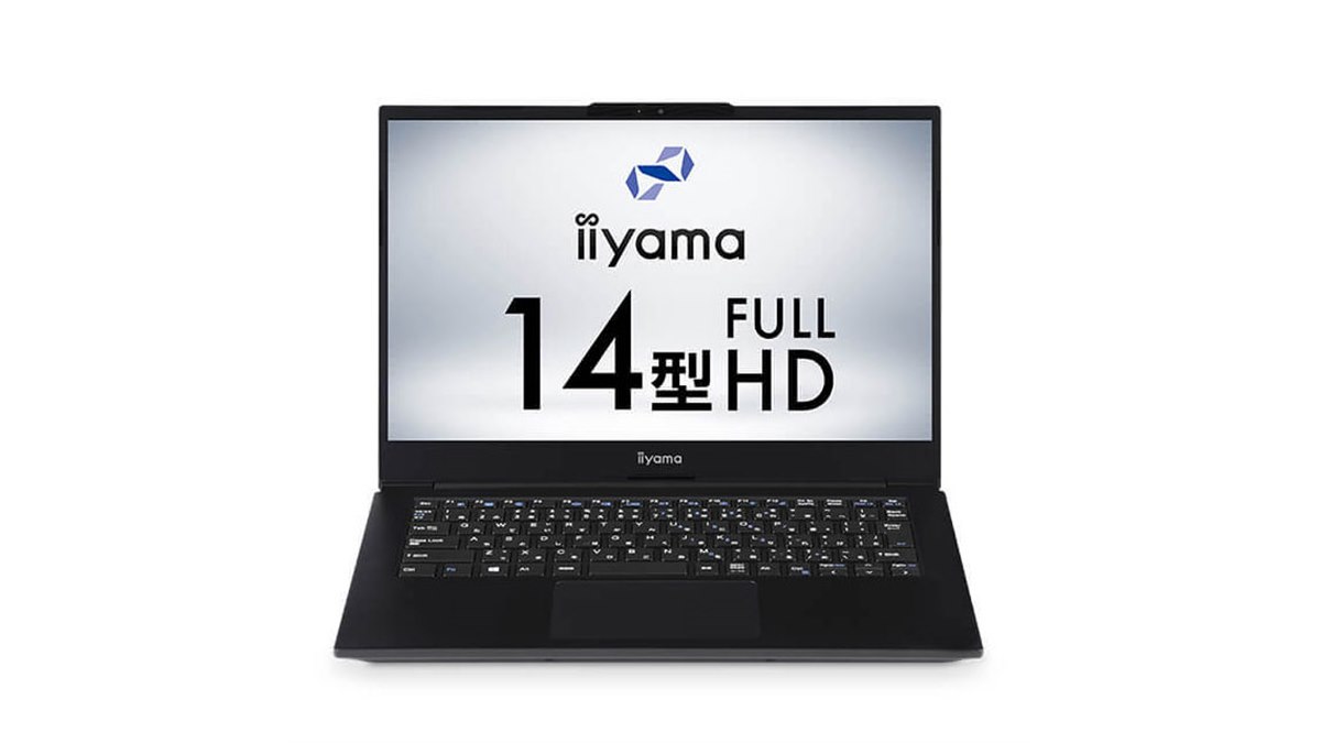 iiyama、重量1kg以下で第10世代Coreを搭載した14型ノートパソコン