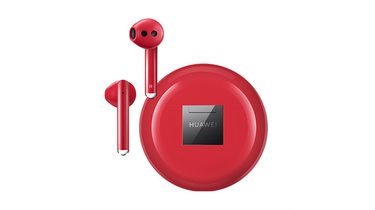 ファーウェイ、NC完全ワイヤレス「FreeBuds 3」にレッドエディション