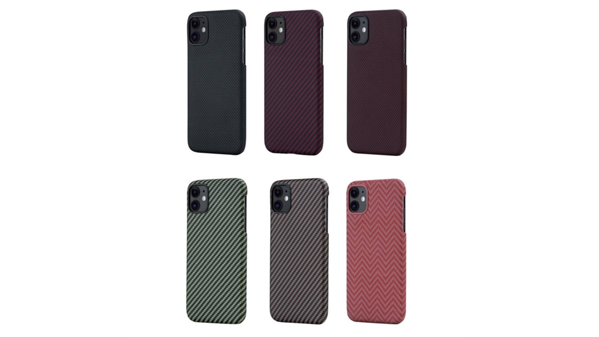 PITAKA、iPhone 11/11 Pro用アラミドケースに新色「レッドツイル」など