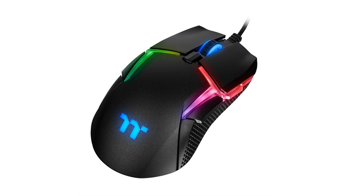 Thermaltake、最大16000dpiに対応したゲーミングマウス「LEVEL 20 RGB