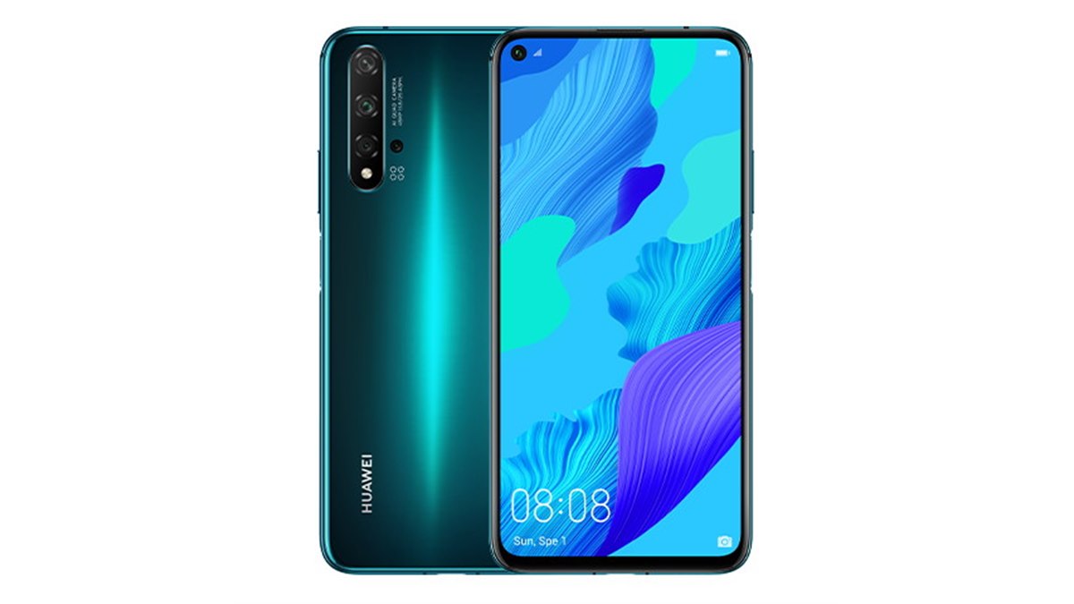 スマートフォン本体 HUAWEI nova 5T Crush Green ファーウェイ、6.26型「HUAWEI nova 5T」に新色クラッシュ