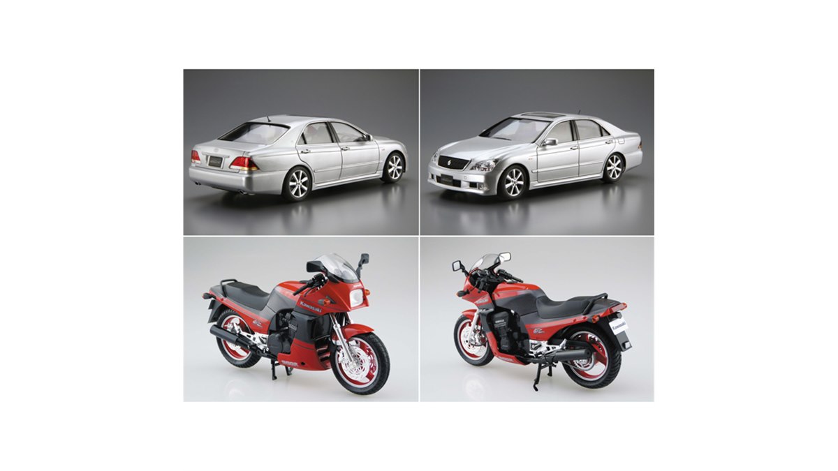 AOSHIMA、ロイヤル/アスリート選択式「18系クラウン」など5月再生産