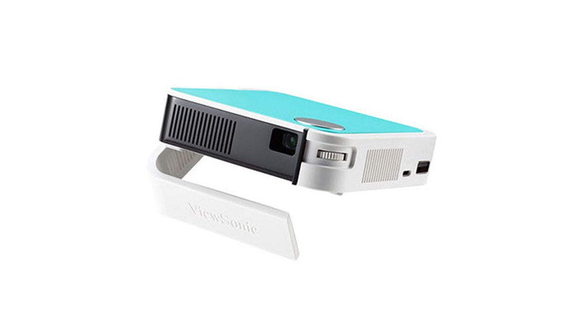 NTTぷらら、10cm平方サイズのミニプロジェクター「M1 mini ひかりTV