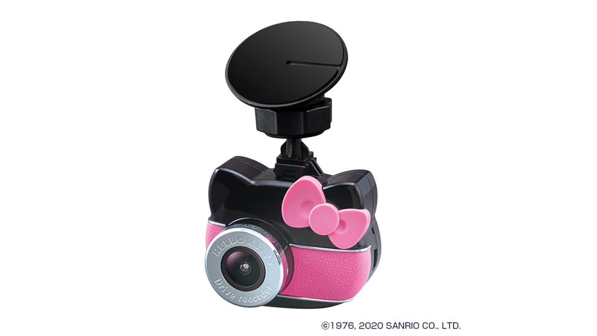 ハローキティが音声案内、フルHDドライブレコーダー「KTR2000」発売