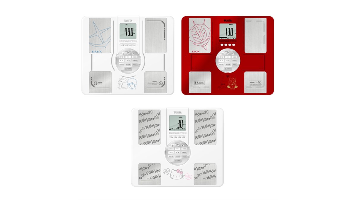 GUNDAM×TANITA コラボ体組成計　シャア 20200402161445_985_.jpg