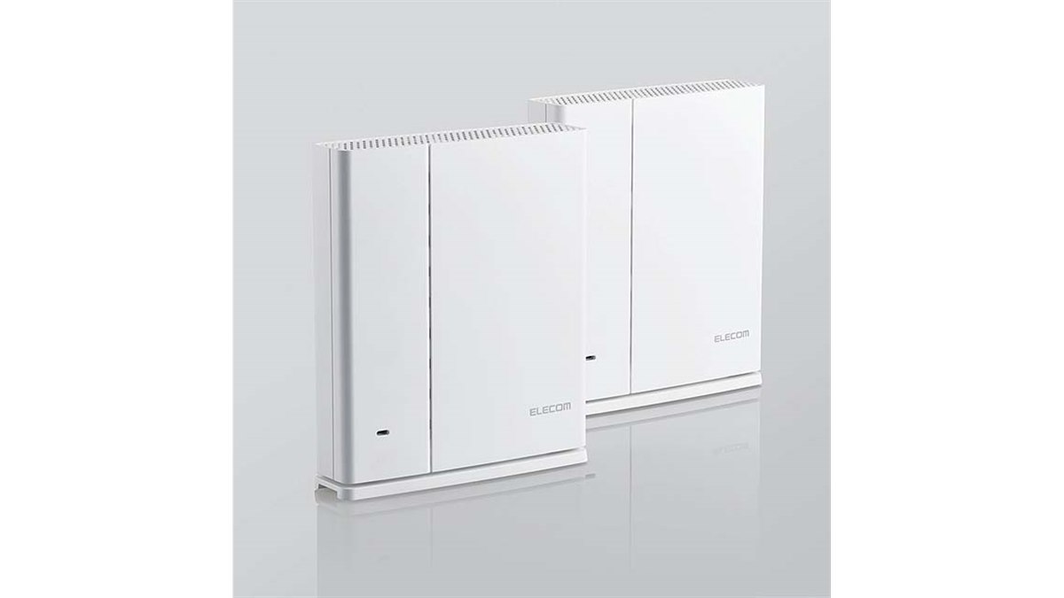 エレコム、メッシュネットワークに対応したe-Meshスターターキットなど 