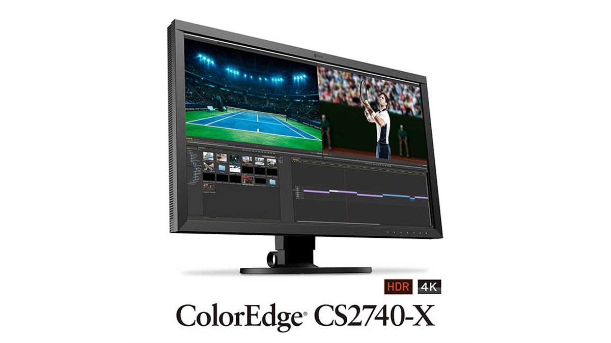 EIZO、映像制作向けHDR表示対応の27型4K液晶「ColorEdge CS2740