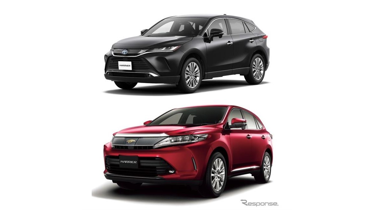 トヨタ ハリアー 新型】ボディサイズ、デザイン、スペックを新旧モデル 