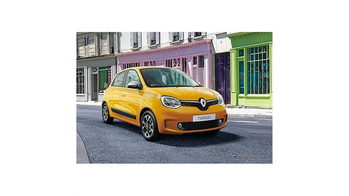 ルノー トゥインゴ、フルディスプレイミラーなど装備充実の限定車発売