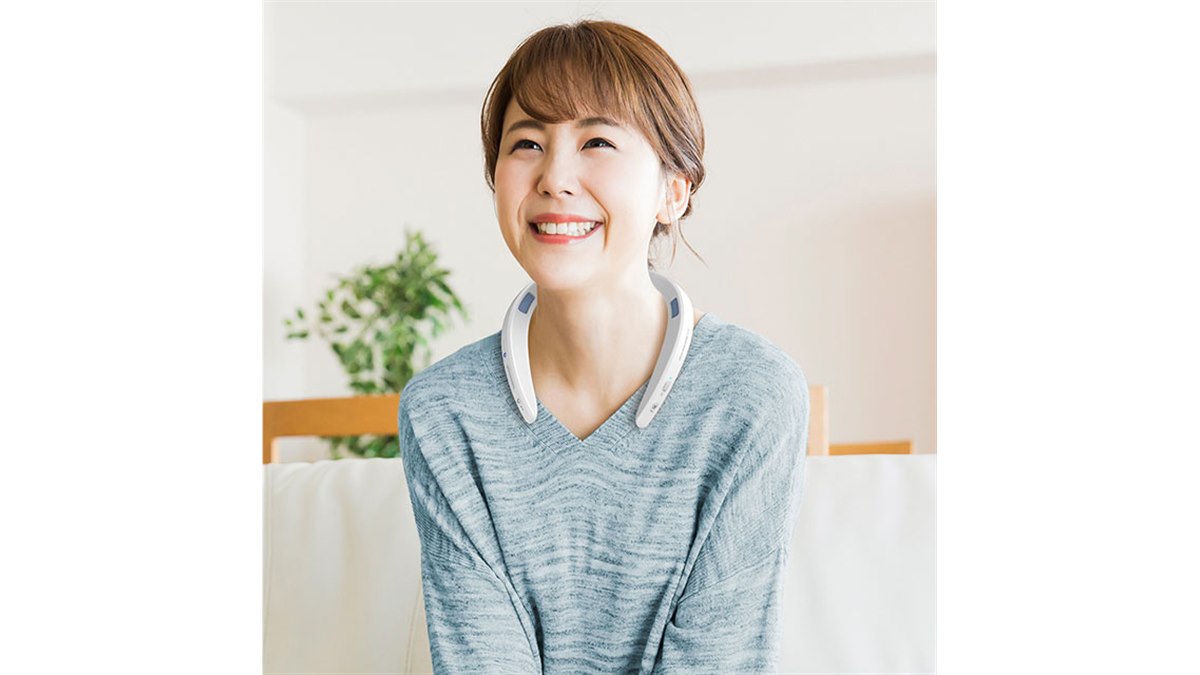 シャープ、IPX4防水ネックスピーカー「AQUOS サウンドパートナー AN