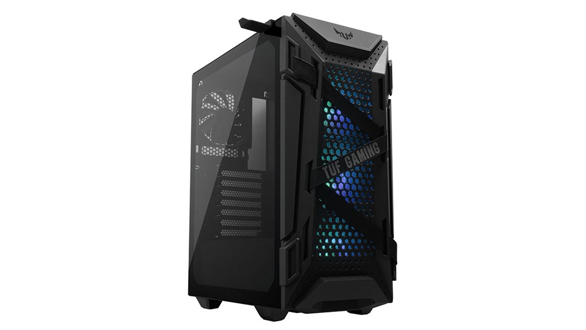 ASUS、ハニカムデザインのフロントパネルを採用したゲーマー向けPC