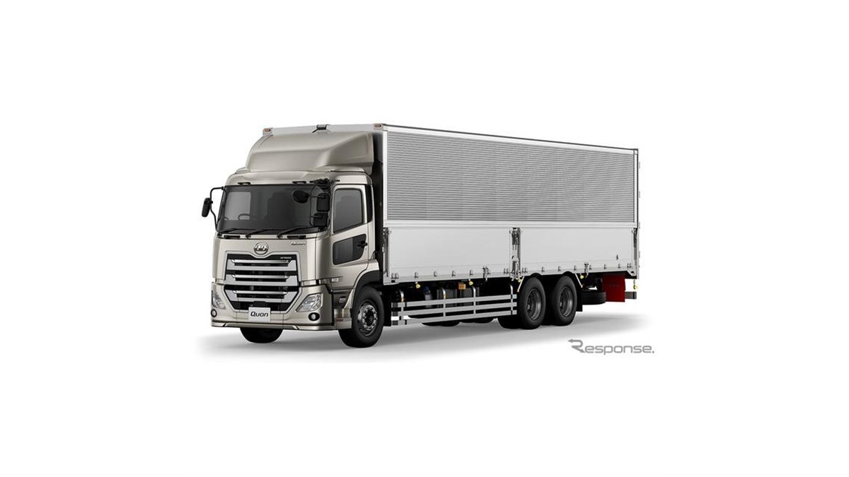 UDトラックス クオン、ショートキャブ車を追加…荷台内法長10mの高積載 