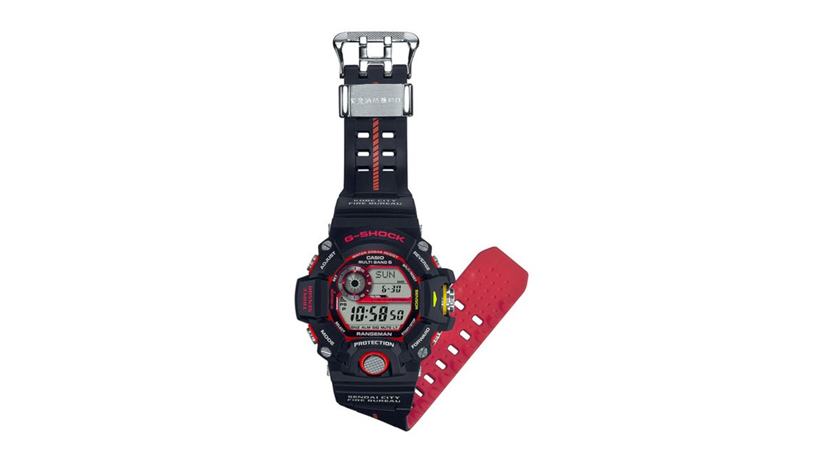 カシオ、「G-SHOCK」緊急消防援助隊コラボモデルの発売時期を7月へ変更