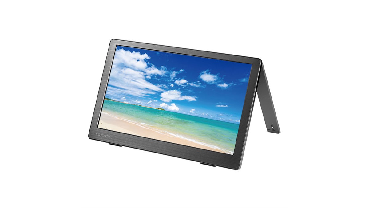 アイ・オー、重さ約740gの13.3型モバイル液晶ディスプレイ「LCD アイ・オー、重さ約740gの13.3型モバイル液晶ディスプレイ「LCD