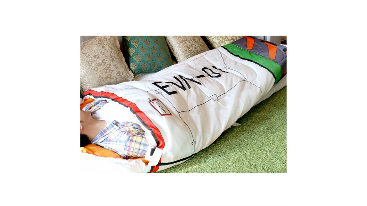 【希少】 EVANGELION STORE オリジナル エントリープラグ風寝袋 EVANGELION STOREよりお家で楽しく遊べる新商品3アイテム登場！