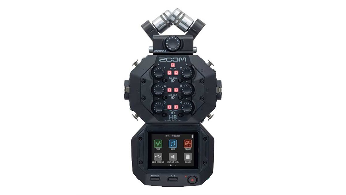 ZOOM、最大8chの入力が可能なハンディレコーダー「H8」 - 価格.com