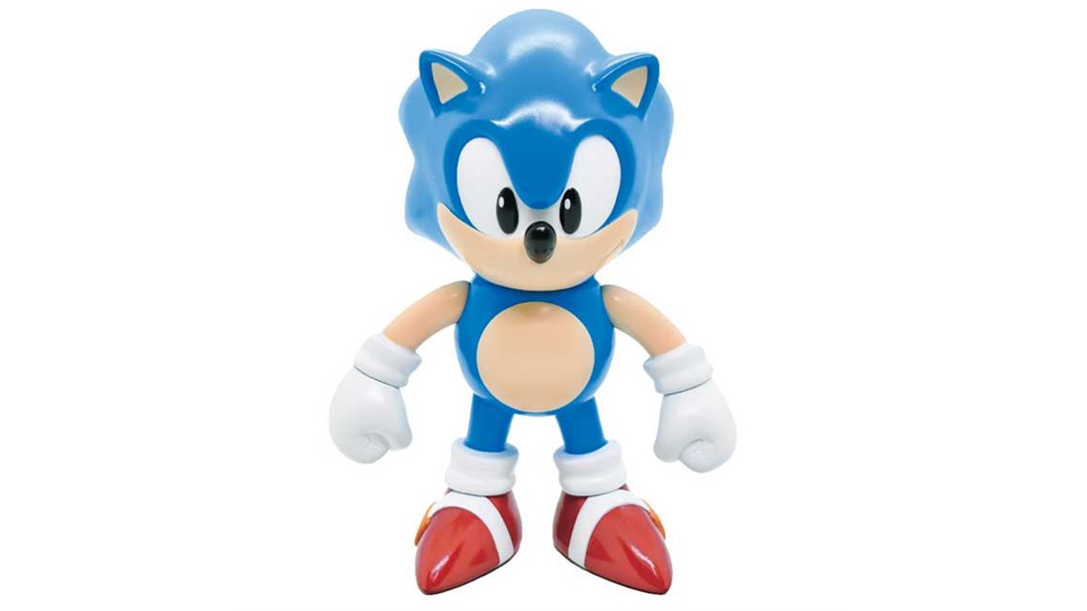 ソニック・ザ・ヘッジホッグ」ソニックが全高16cmソフビに、11月発売