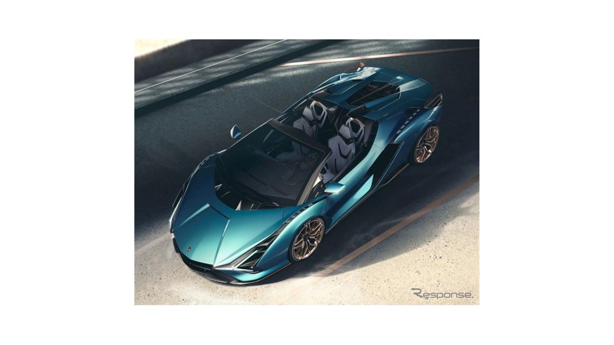 ランボルギーニ初のハイブリッド、『シアン』にロードスター…限定19台