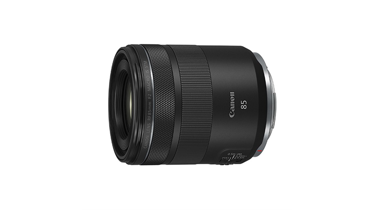 キヤノン、中望遠単焦点レンズ「RF85mm F2 MACRO IS STM」の発売日決定