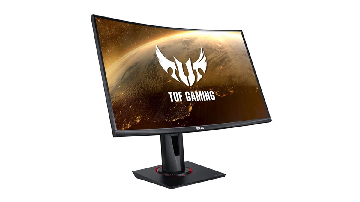 ASUS、最大165Hz駆動の27型湾曲ゲーミング液晶「TUF GAMING