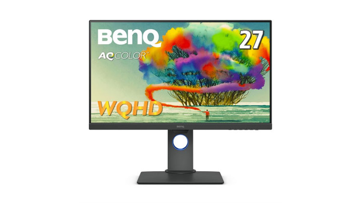 【ほぼ新品】ベンキューBenQ PD2705Q デザイナー向けモニター27インチ PD2705Q｜27-inch 2K QHD sRGB HDR10 USB Type-C Designer