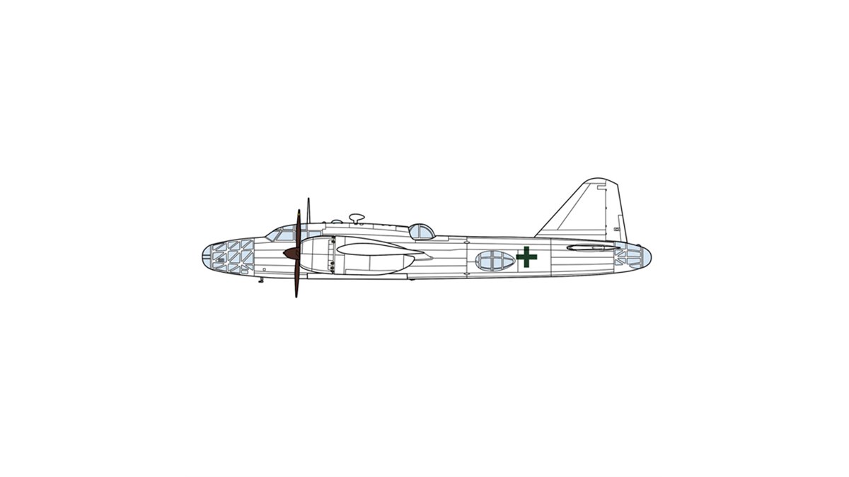 ハセガワ、「三菱 キ67 四式重爆撃機 飛龍 “緑十字”」1/72模型 - 価格.com