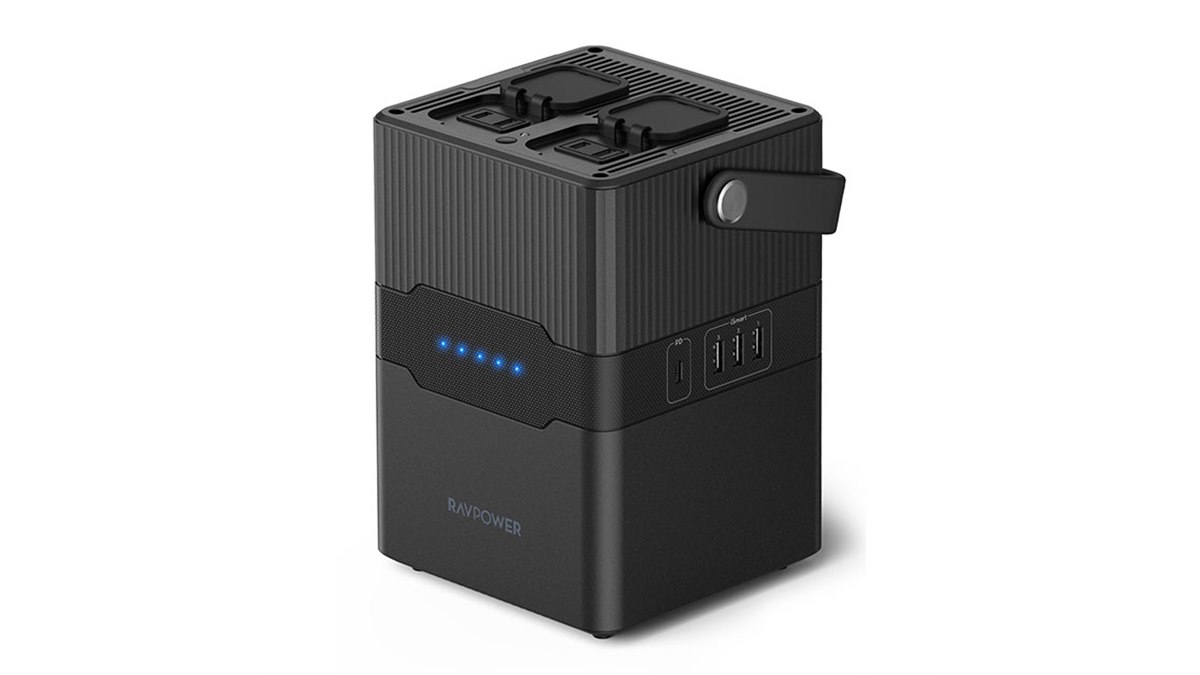 RAVPower、ACコンセントを備えた70200mAhポータブル電源「RP RAVPower、ACコンセントを備えた70200mAhポータブル電源「RP
