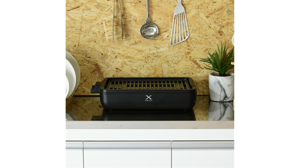 YAMAZEN、煙を約70％カットした減煙焼き肉グリル「XGRILL YGMA-X100