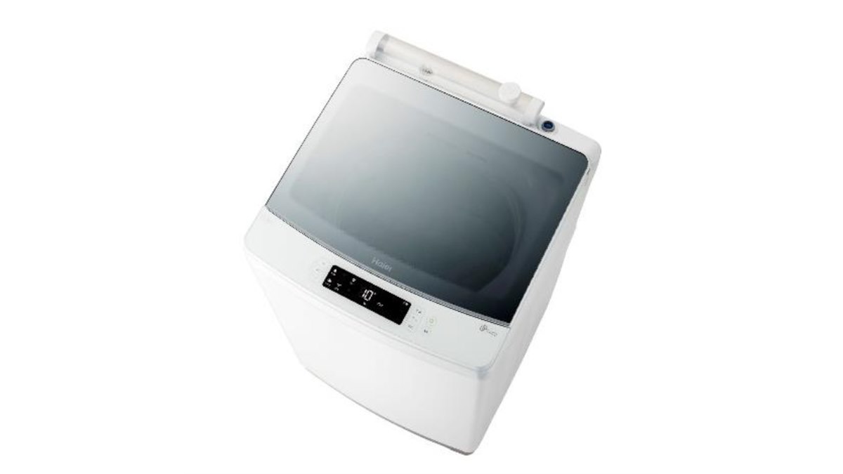 ハイアール、Wアシスト機能を採用した「8.5kg 全自動洗濯機 JW-KD85A 