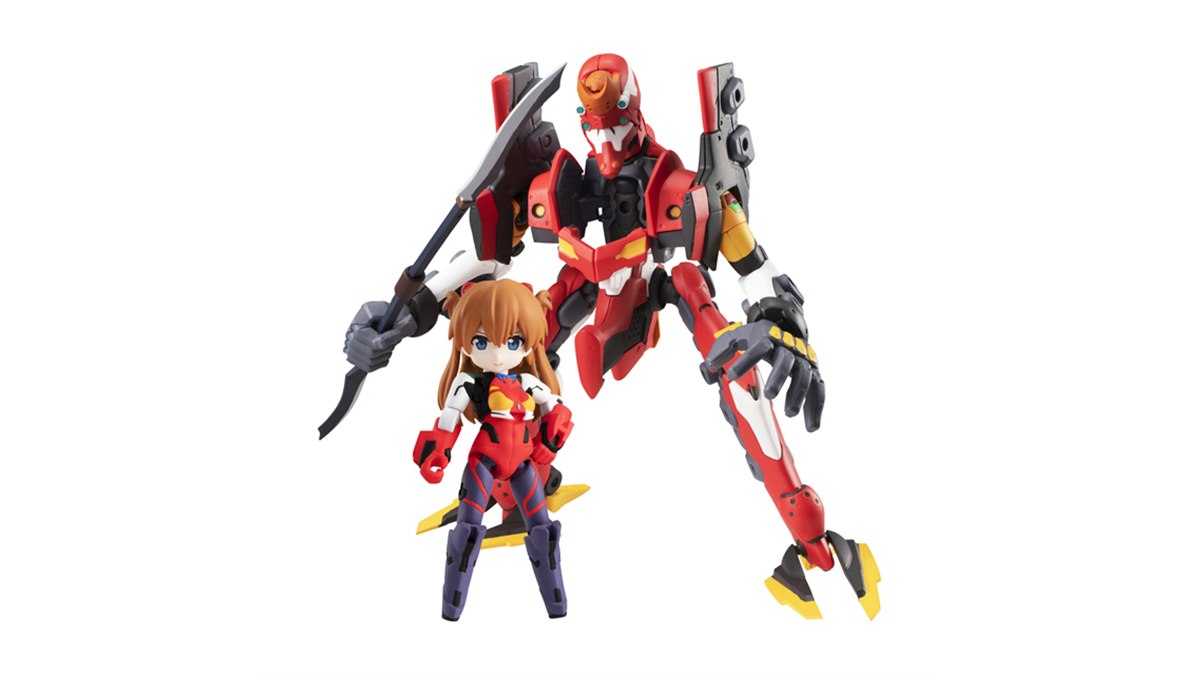 ヱヴァンゲリヲン新劇場版」アスカ＆エヴァ2号機がデスクトップ