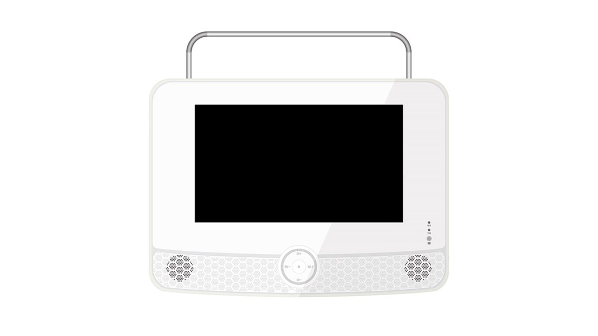 スマホ画面のミラーリングに対応した防水ポータブルテレビ「OT-WPT90AK