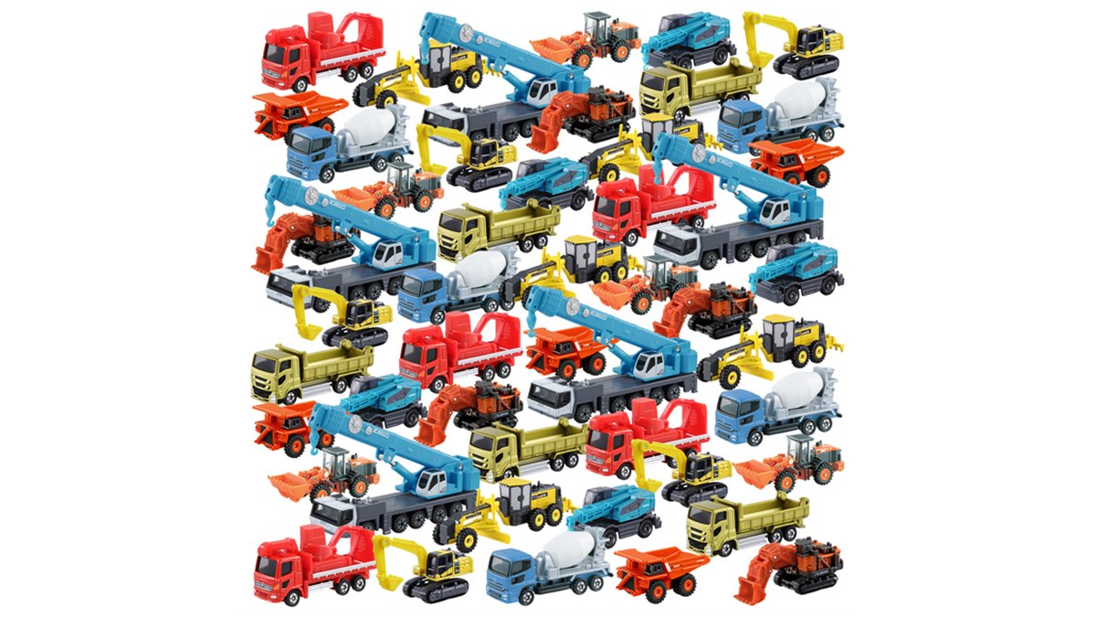トミカ ミニカー 約50台セット 収納ボックス 大量まとめ売り 工事 トミカ ミニカー 約50台セット 収納ボックス 大量まとめ売り