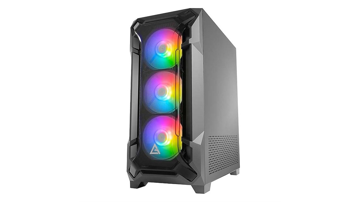 Antec、3基のARGBファンが付属したミドルタワーPCケース「DF600 FLUX