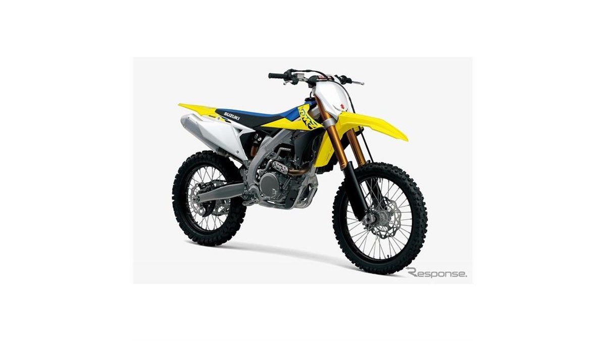 スズキ、4ストモトクロッサー RM-Z450/250 のグラフィック変更へ