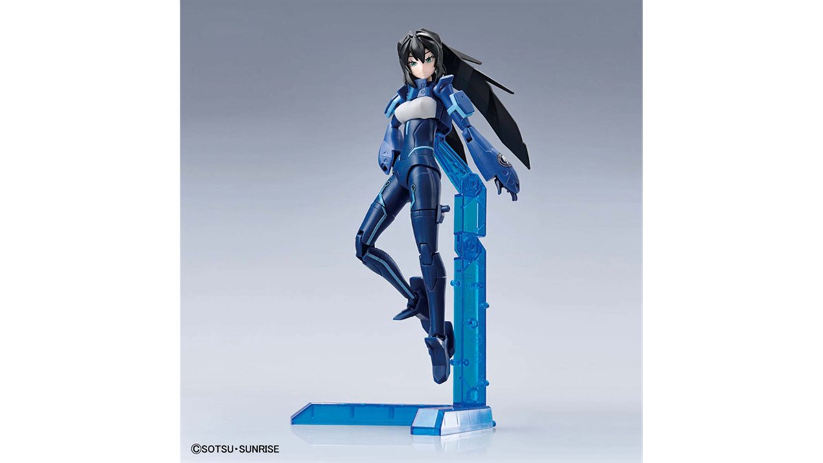 ダイバーアヤメ(ガンダムベース限定カラー)とモビルドールメイ　プラモデル HG ガンダムベース限定 モビルドールメイ[ガンダムベースカラー
