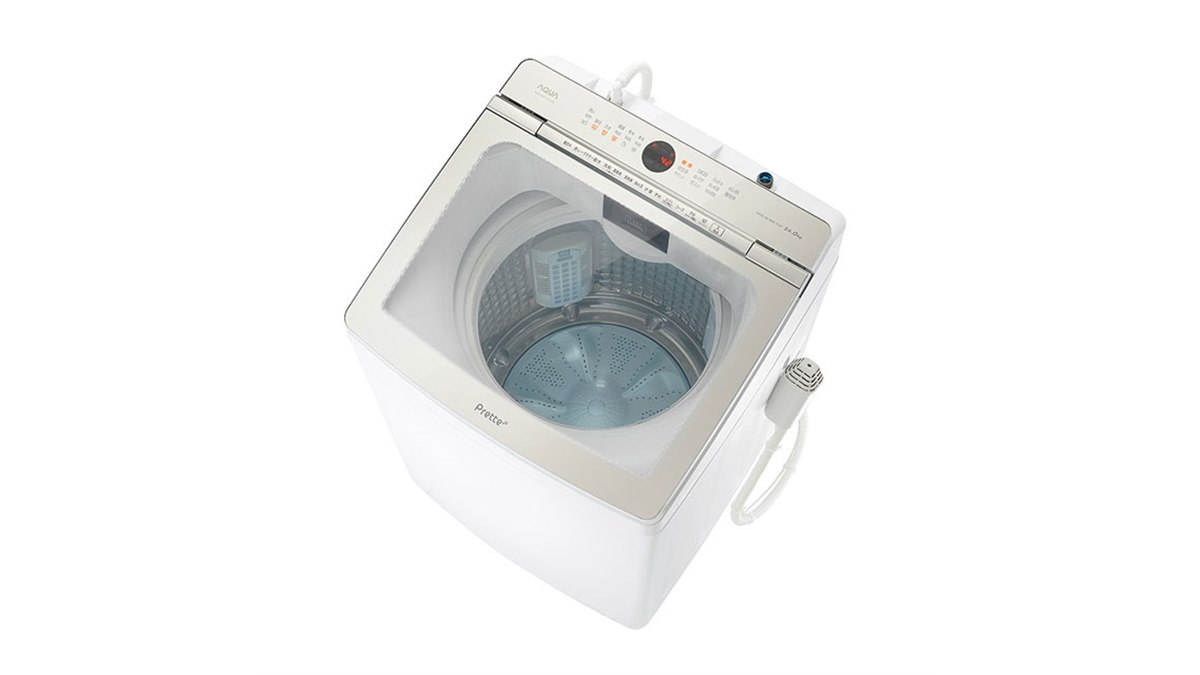 ★607　洗濯機　14キロ　大型　アクア　Prette　設置無料　綺麗　安い ☆607 洗濯機 14キロ 大型 アクア Prette 設置無料 綺麗 安い
