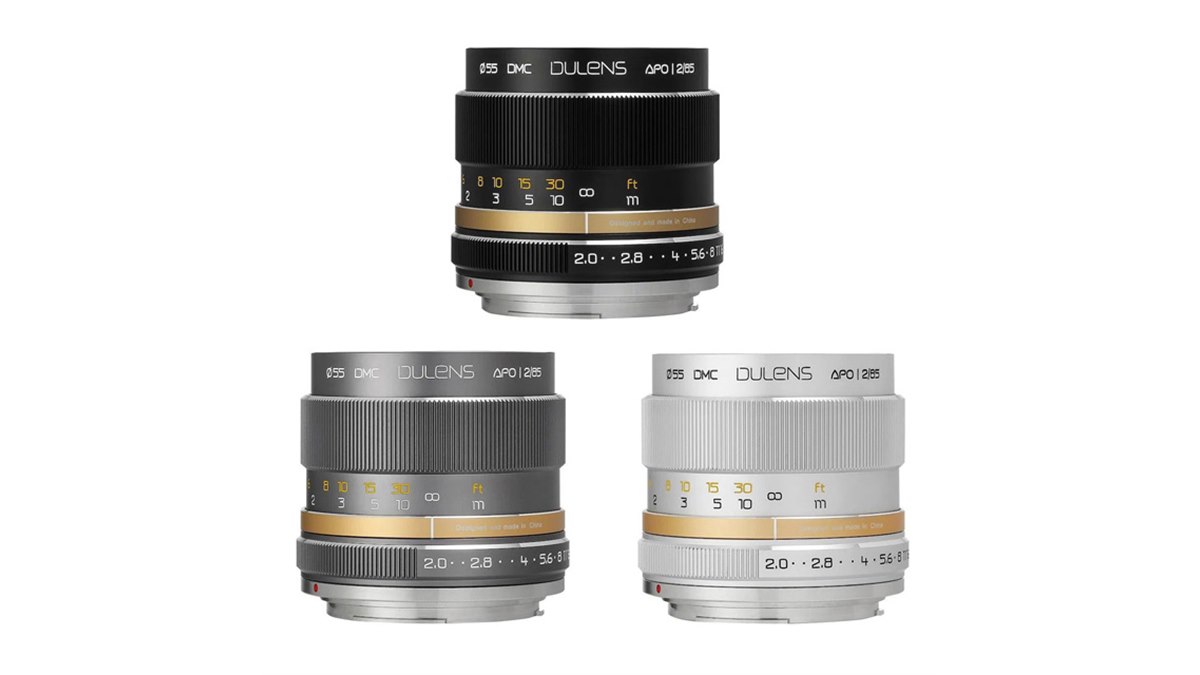 焦点工房、若明光学「毒鏡 DULENS APO 85mm F2」3色を発売