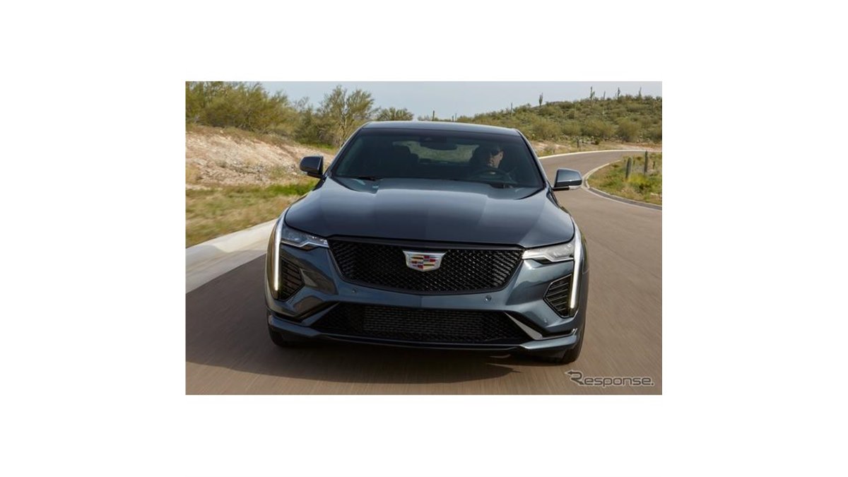 キャデラック CT4「V」に2021年型、325馬力ターボ搭載…今秋米国