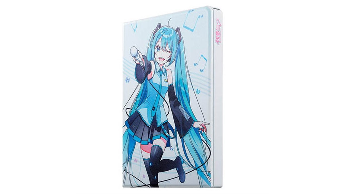 ツクモとアイ・オー、「初音ミク」とコラボしたポータブル外付け2TB HDD - 価格.com